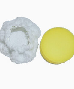 Sponge Brush with Polisher Sleeve for Cordless Electric Cleaning Brush