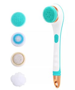 Bath & Shower Scrub USB Rechargable Electric Brush Set